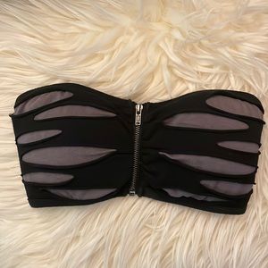 Zip up Bandeau